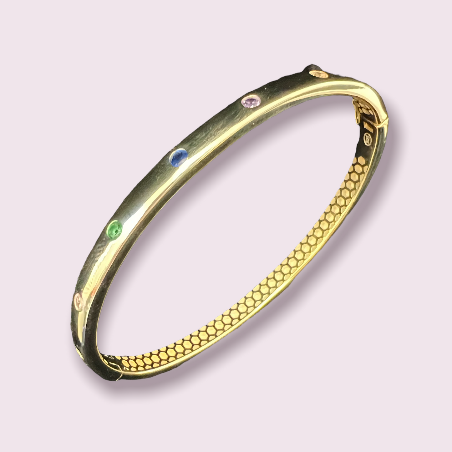 Sterling Silver 18K Gold Plated Bracelet