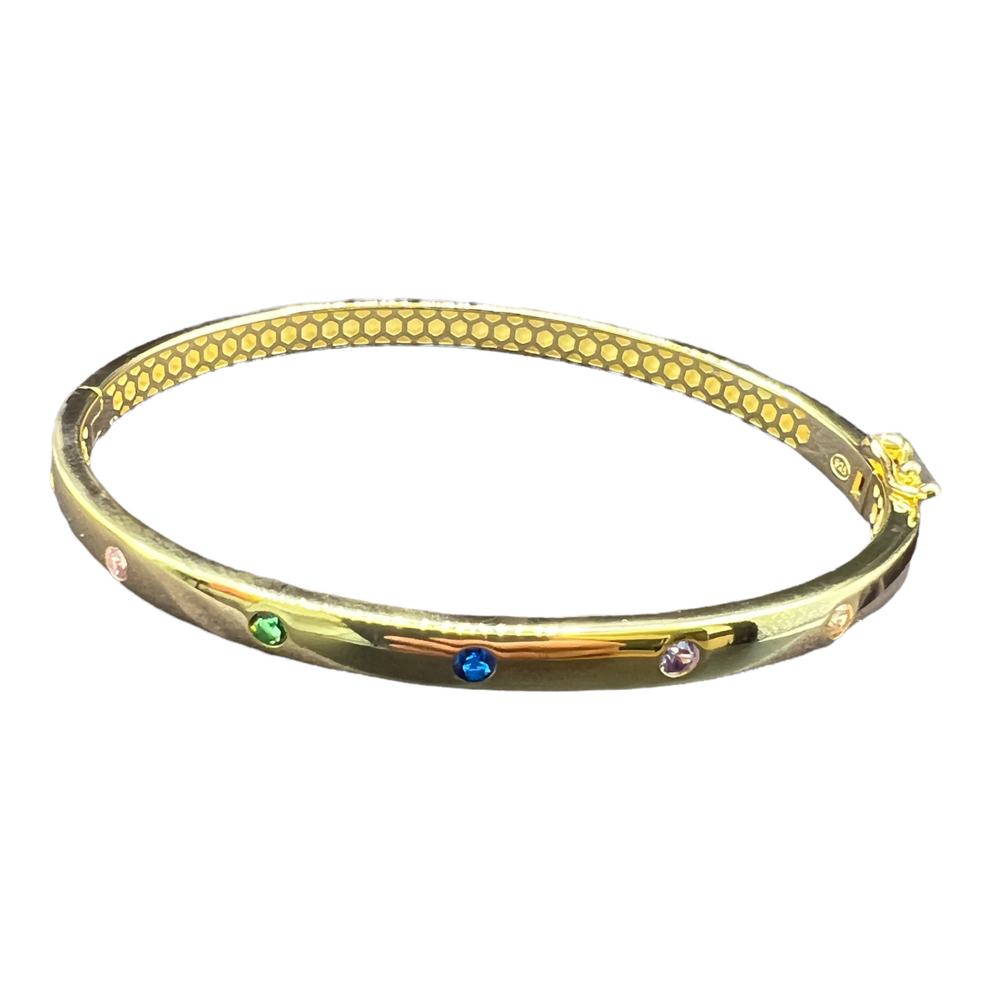Sterling Silver 18K Gold Plated Bracelet