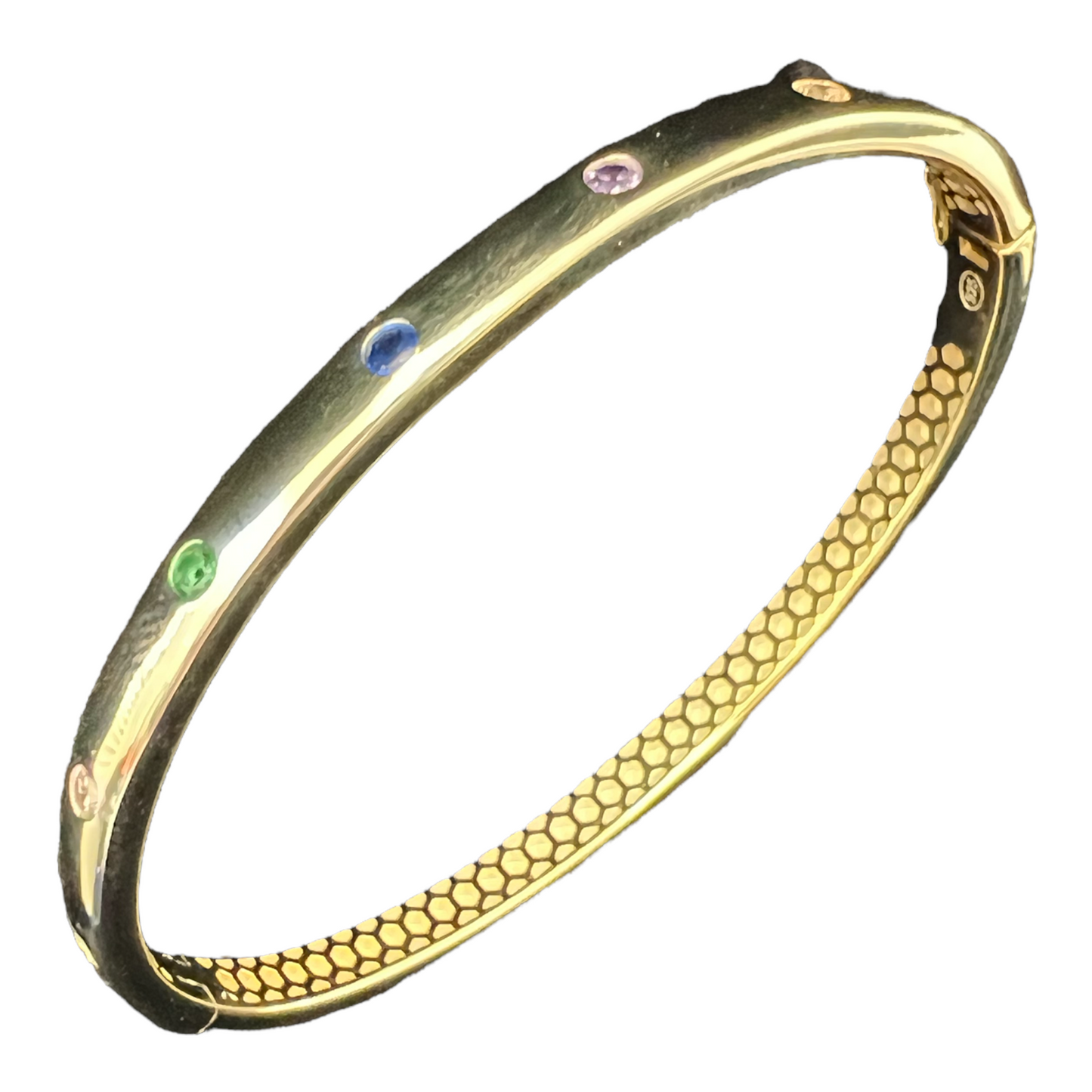 Sterling Silver 18K Gold Plated Bracelet