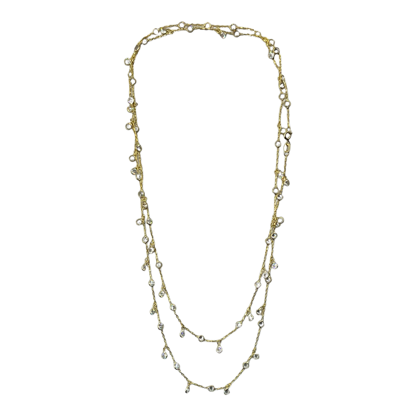 Drop Diamonds Necklace