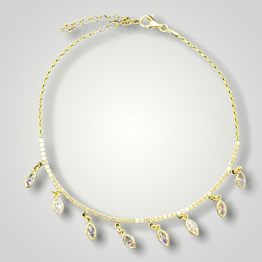 The Hanging Diamonds Bracelet