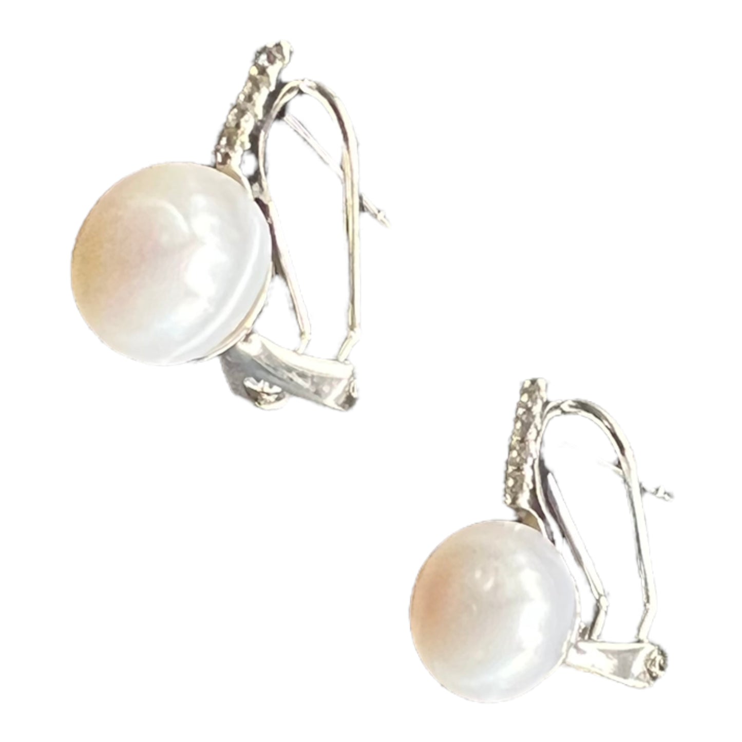 The French Clip Pearl Earrings