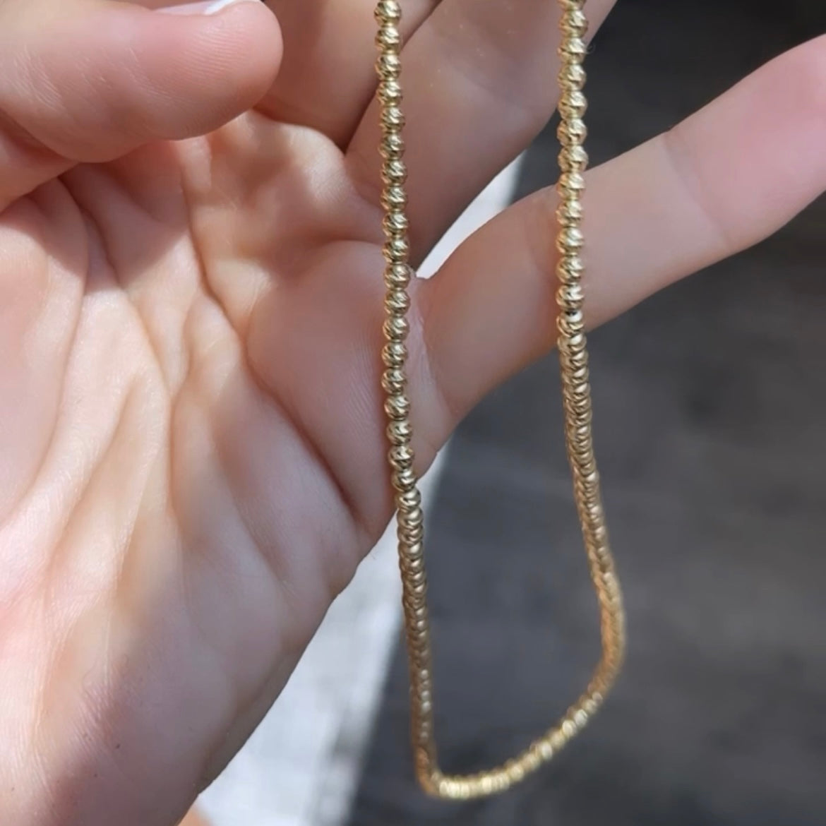 Italian Design Gold Chain