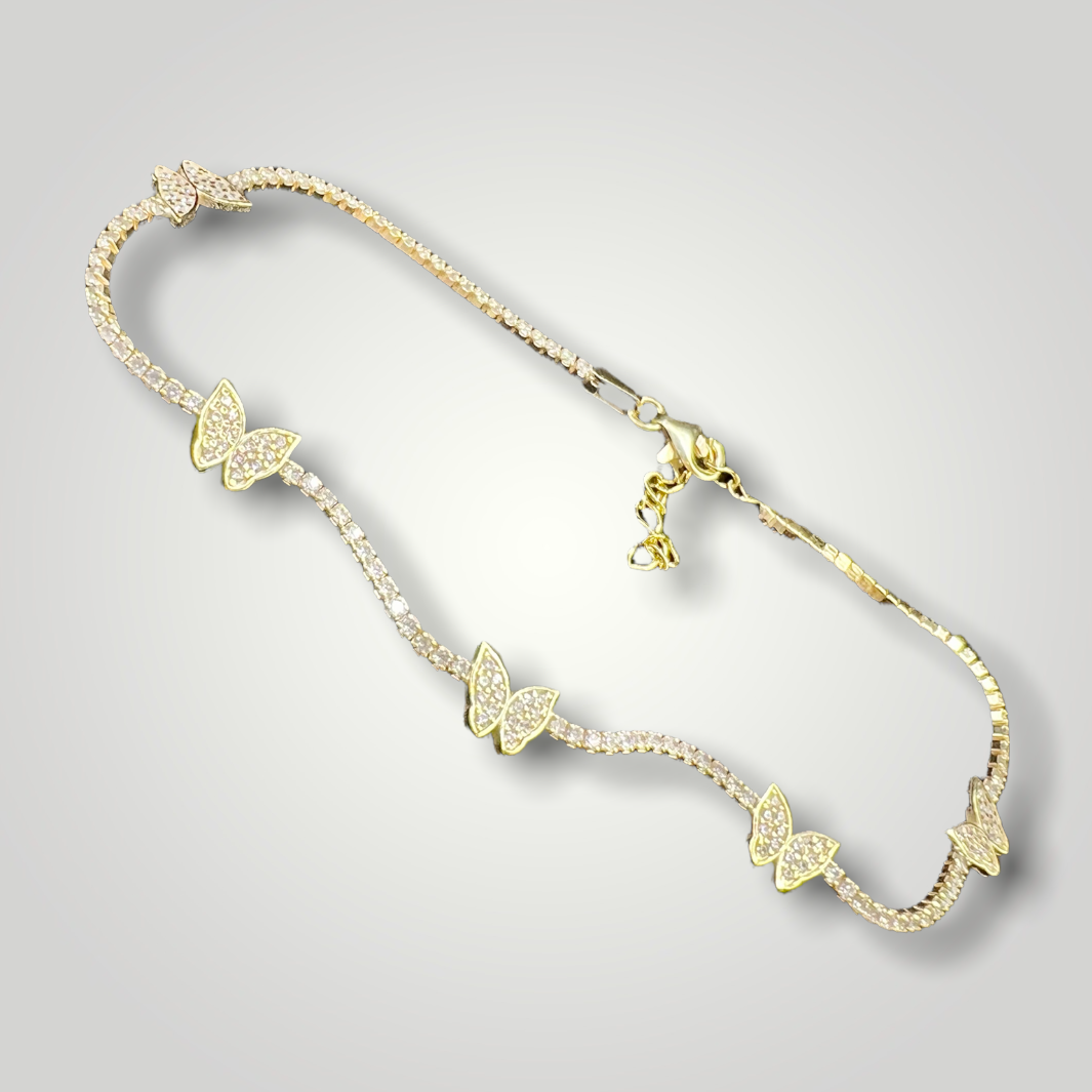 The Butterfly Anklet Bracelet