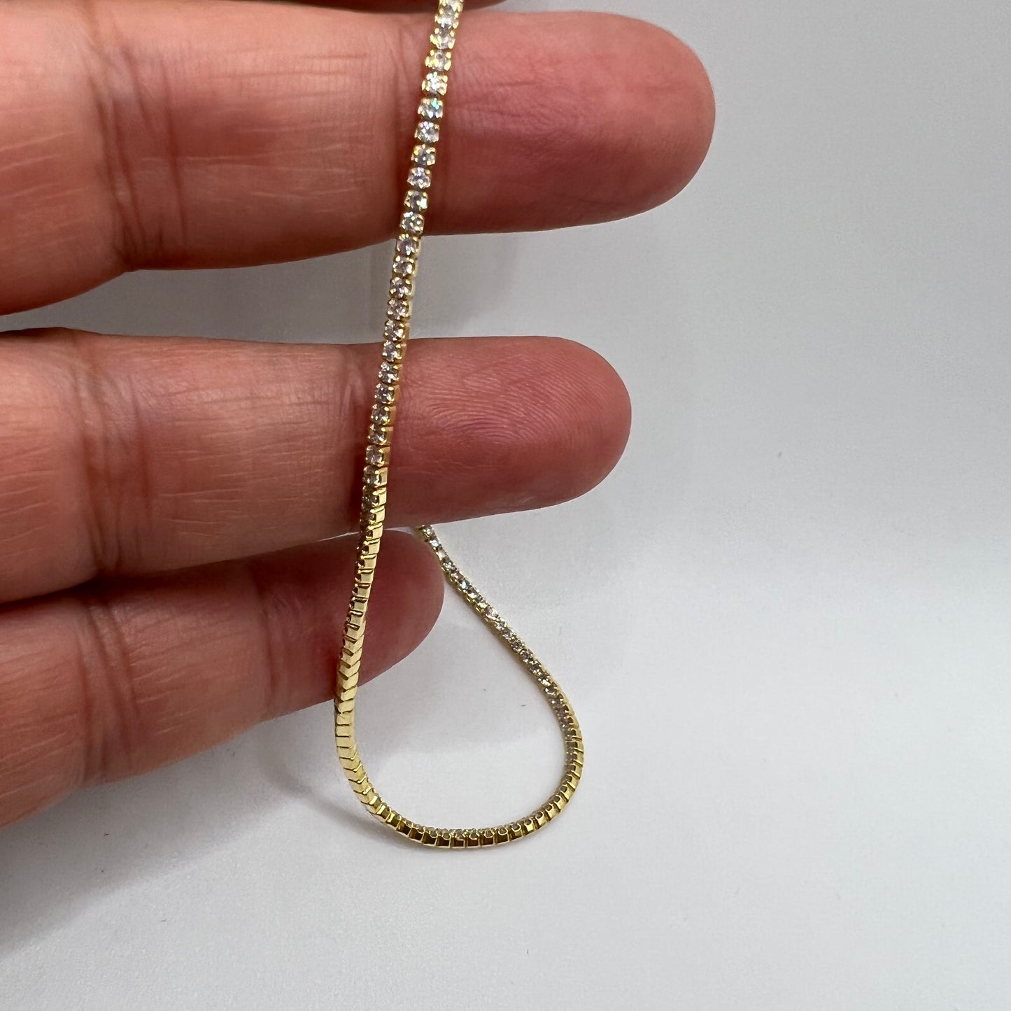 14k Gold Plated Silver Bracelet
