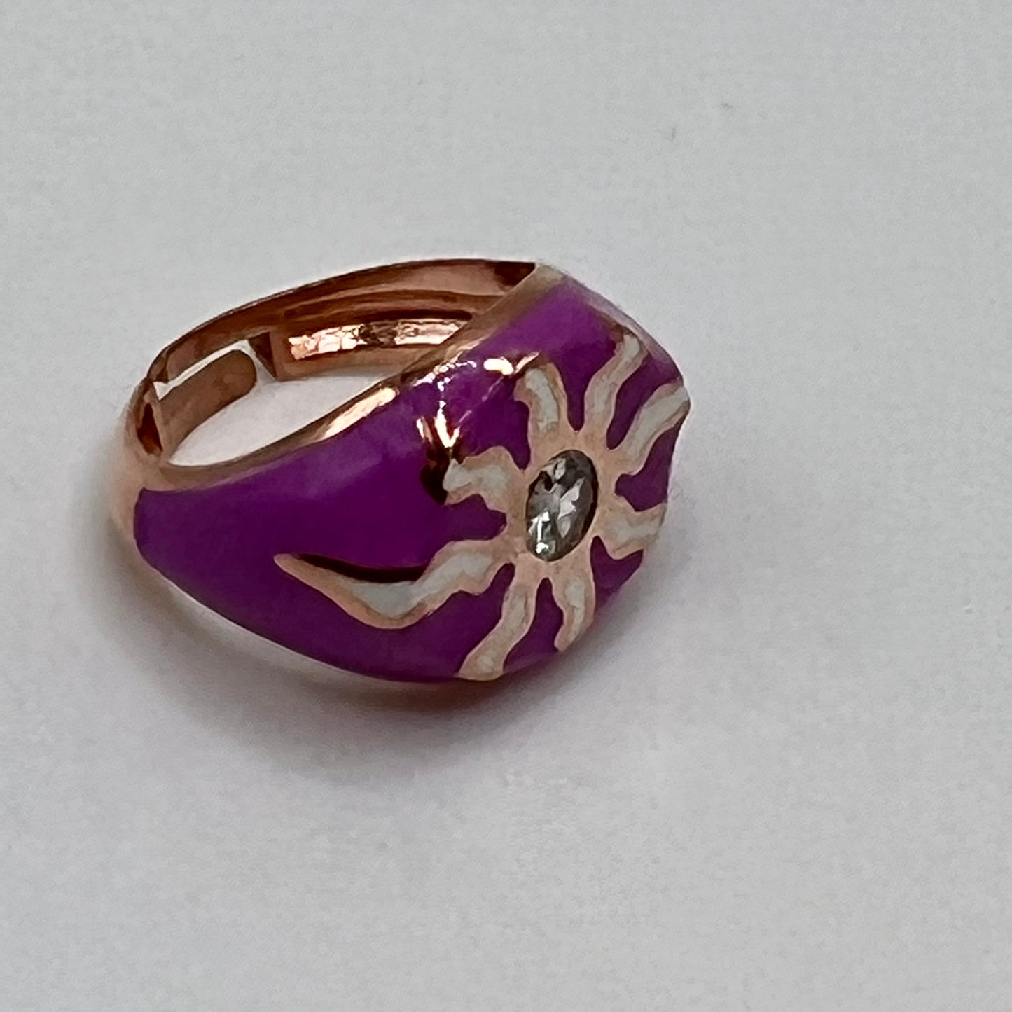 Good Vibes Enamel Ring