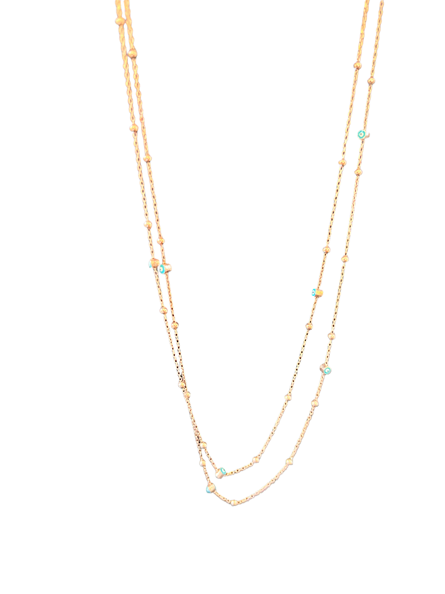 Rose Gold Evil Eye Protector