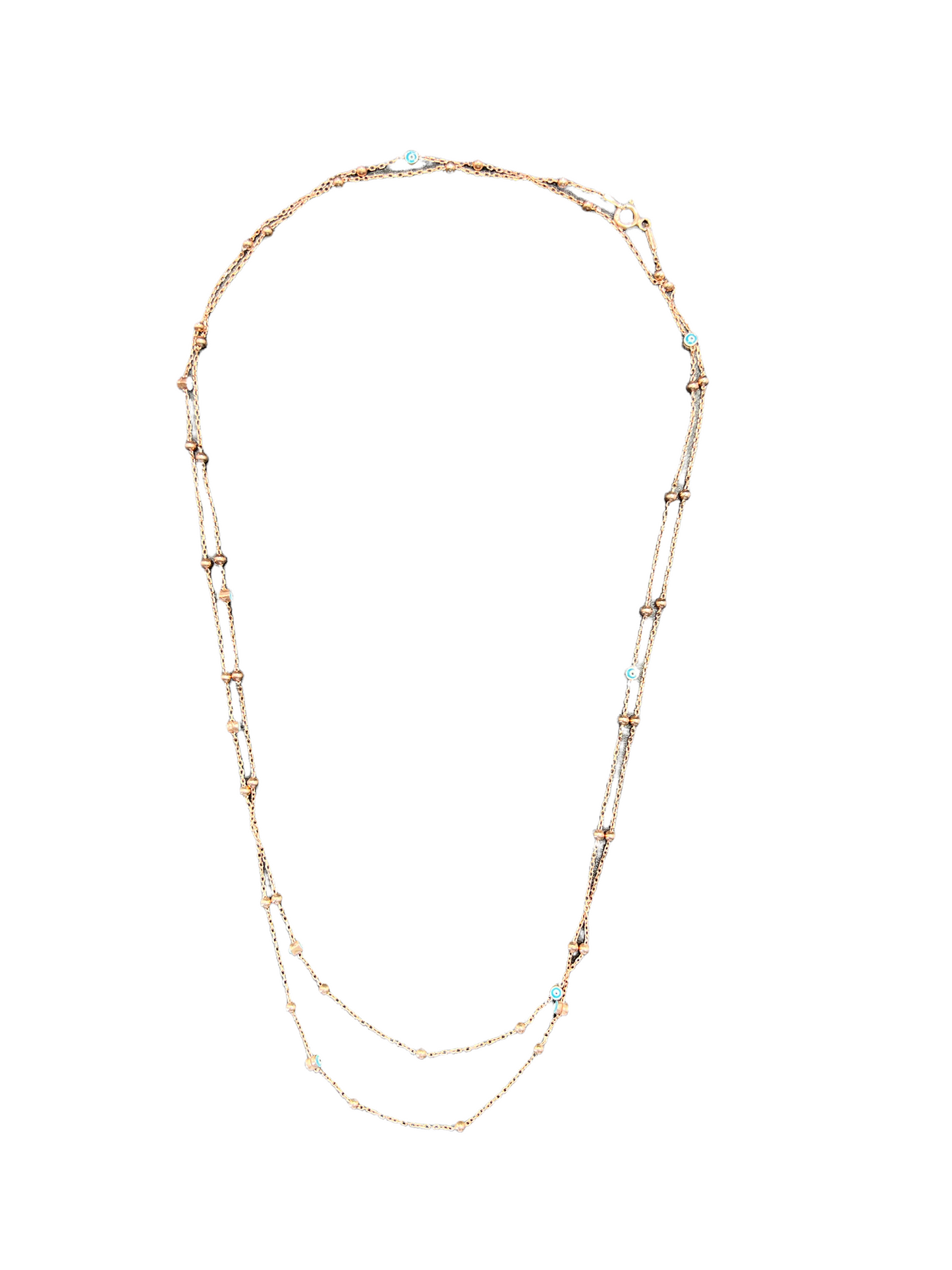Rose Gold Evil Eye Protector