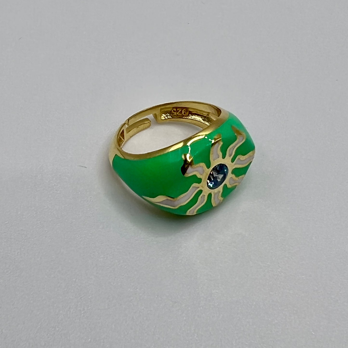 Good Vibes Enamel Ring